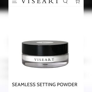Viseart Translucent Setting Powder in Black and Clear Jar